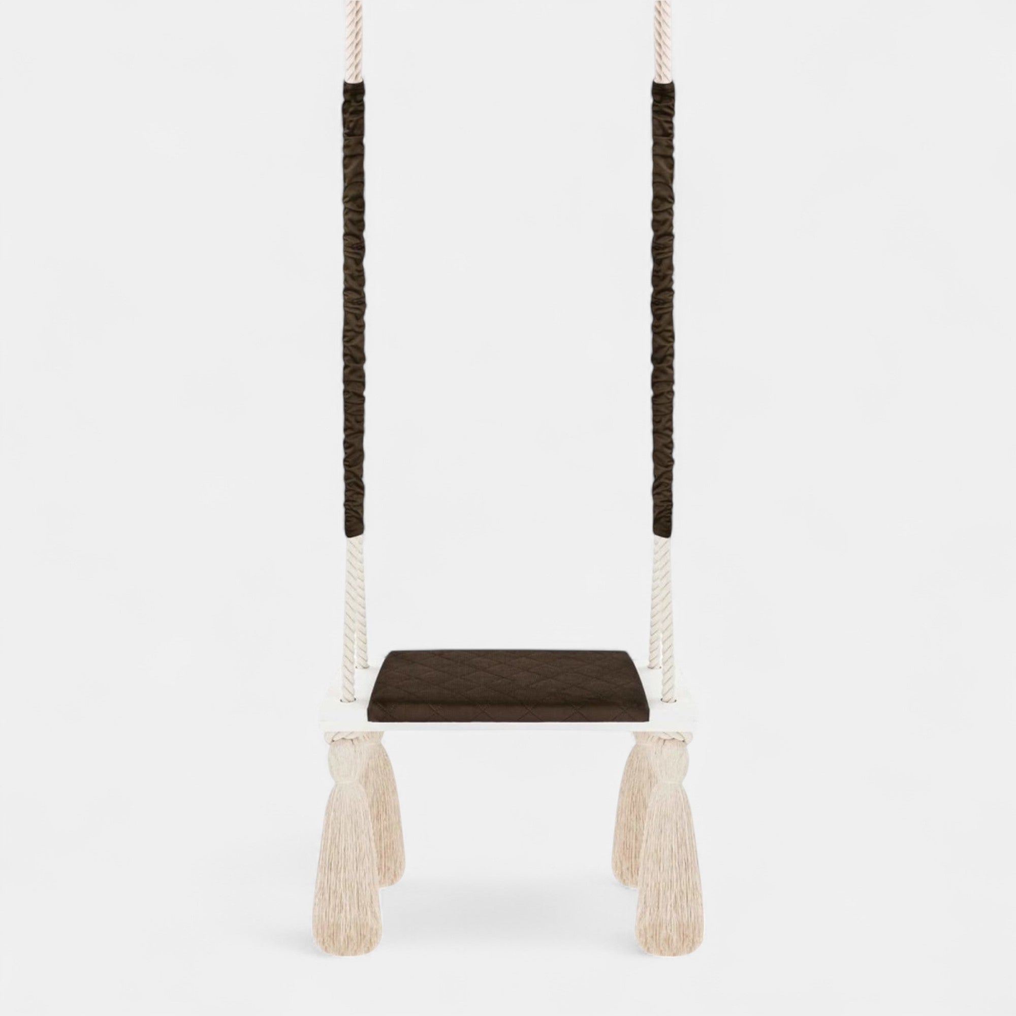 Houten schommel voor binnen Bruin
