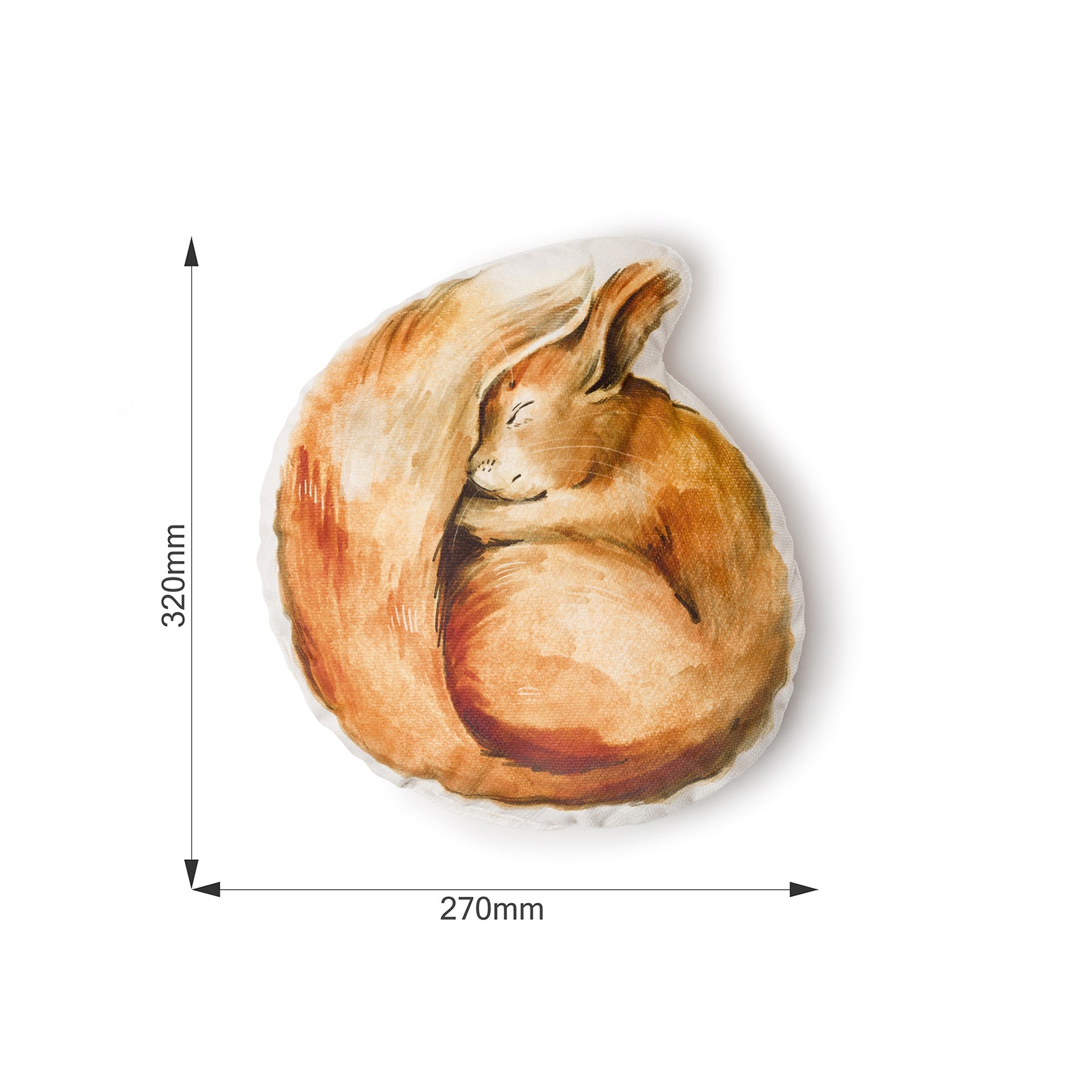 Dekokissen für Kinder Eichhörnchen