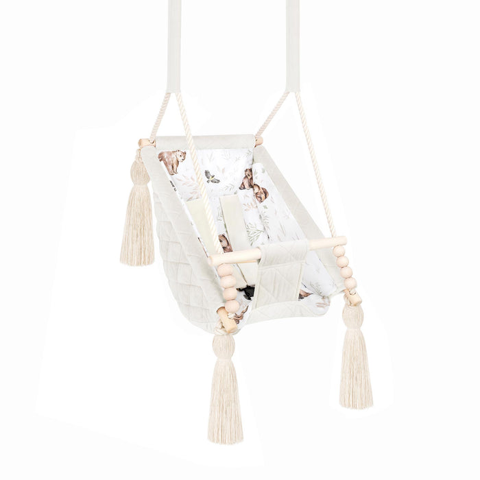 Balançoire pour bébé 3en1 Beige