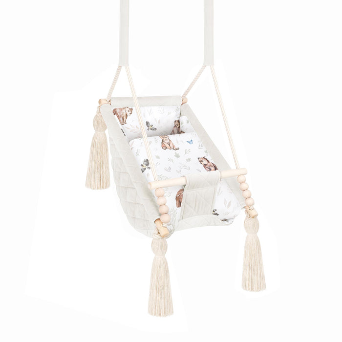 Balançoire pour bébé 3en1 Beige