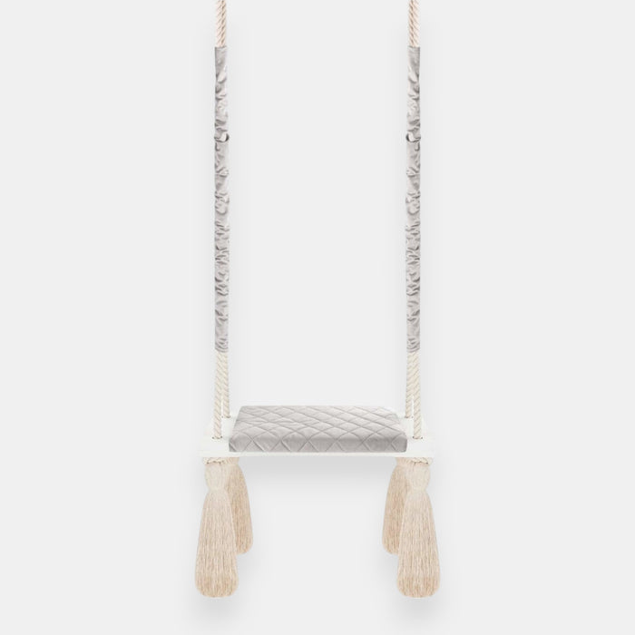 Balançoire d'intérieur en bois Gris clair