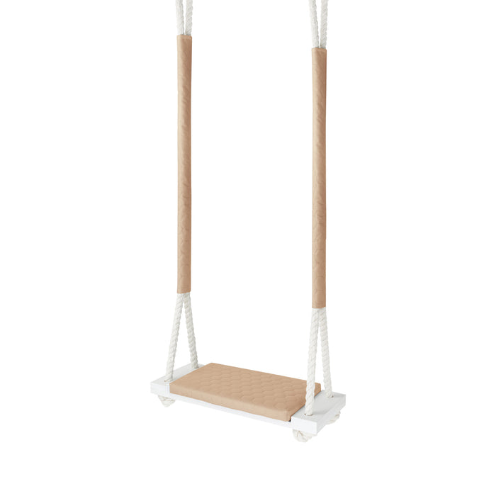 Balançoire en bois pour l'extérieur - Beige guguplanet 