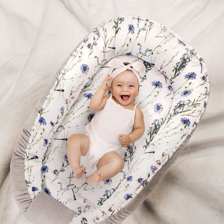 Nid et couverture pour bébé - ensemble de 2 éléments Nature Gris guguplanet 
