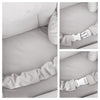 Balançoire d'intérieur sûre pour bébé Gris clair guguplanet 