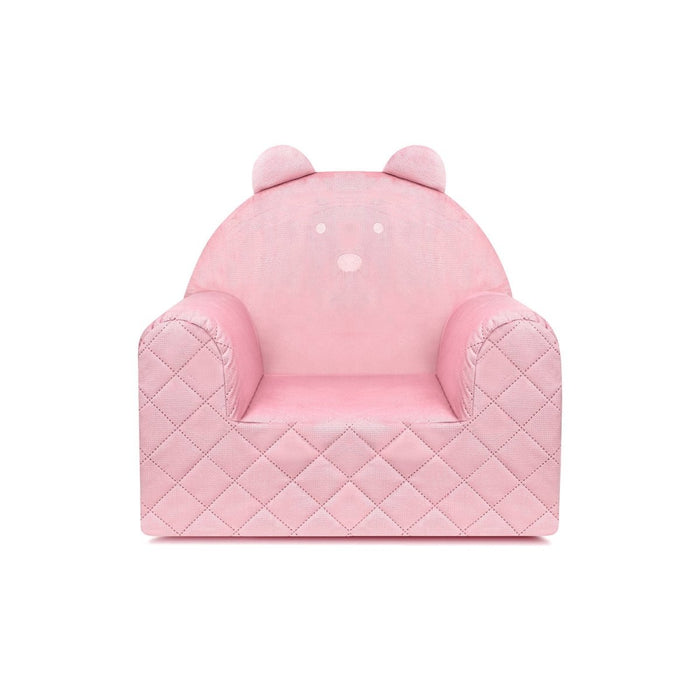 Fauteuil Ours pour une chambre d'enfant Rose guguplanet 