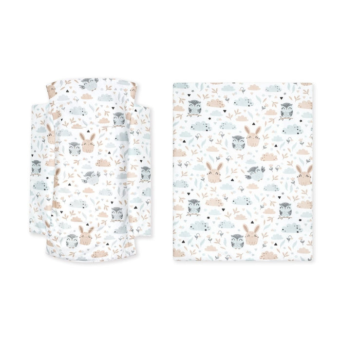 Balançoire pour bébé 3en1 Gris clair guguplanet 