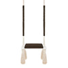 Balançoire d'intérieur en bois Marron guguplanet 