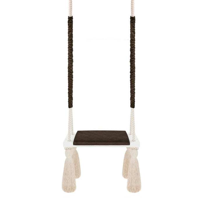 Balançoire d'intérieur en bois Marron guguplanet 
