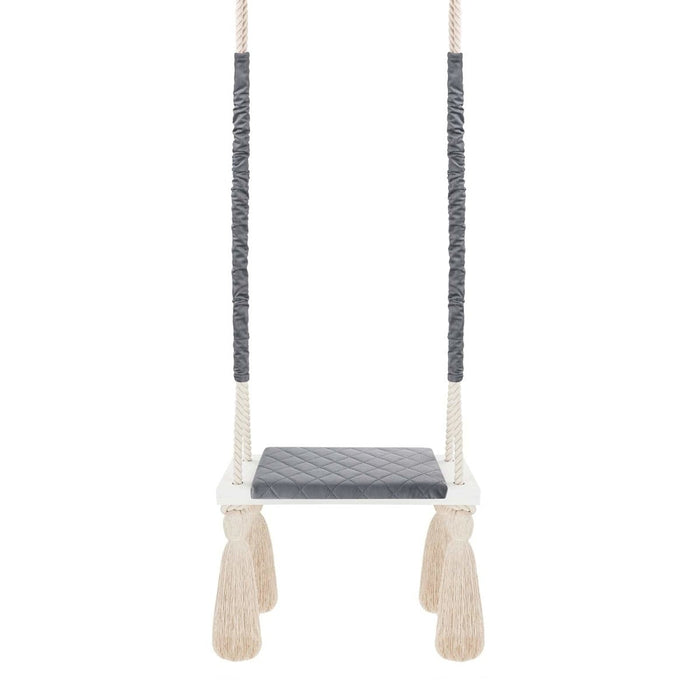 Balançoire d'intérieur en bois Gris foncé guguplanet 